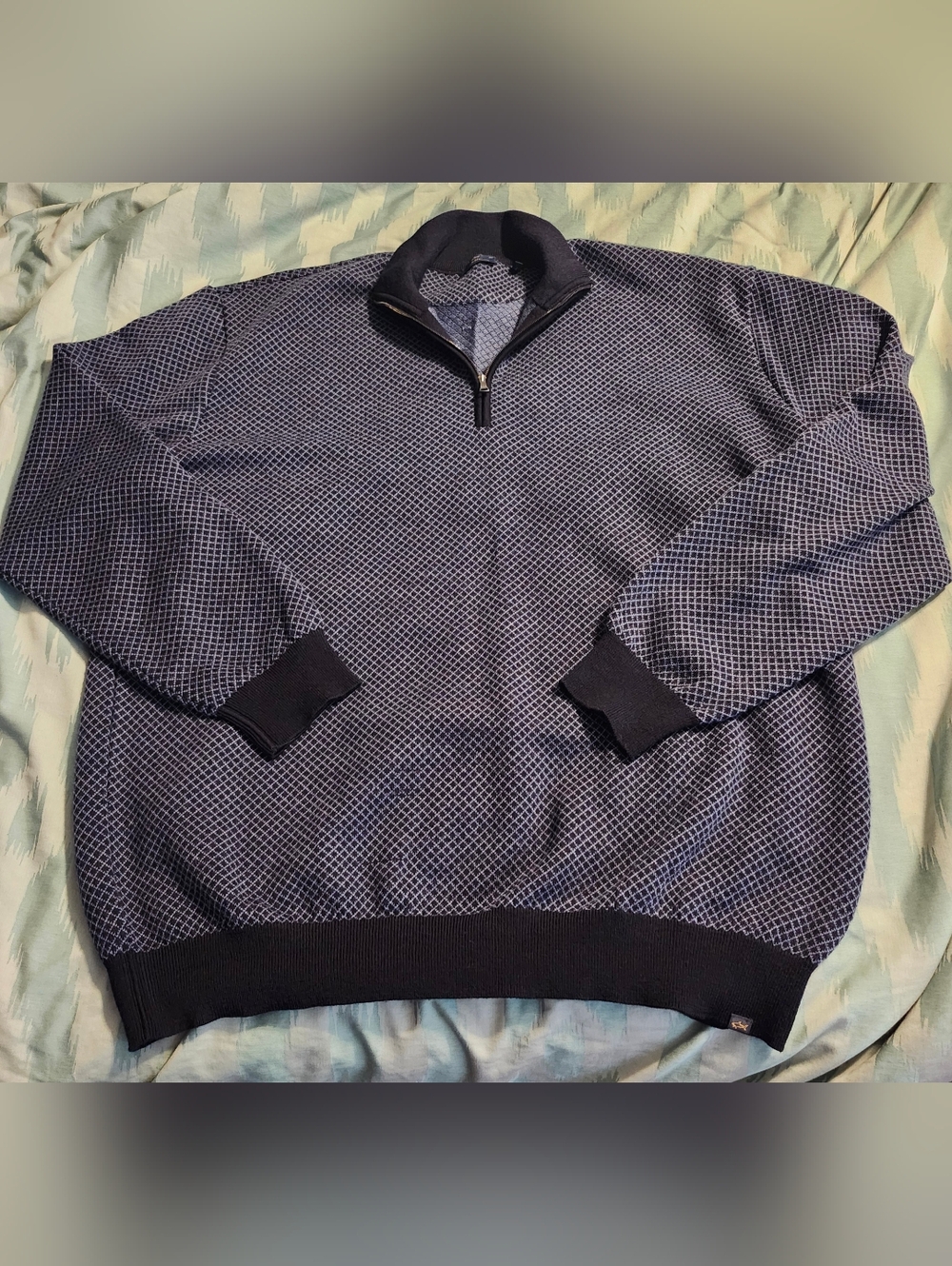 Paul Shark 1/4 zip Wool Sweater Men's Size 3XL
